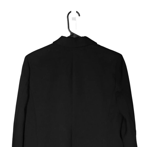 J. Crew Women's Blazer Black Stretch Lined Career Work Preppy Suit Jacket Size 8 - Picture 7 of 9